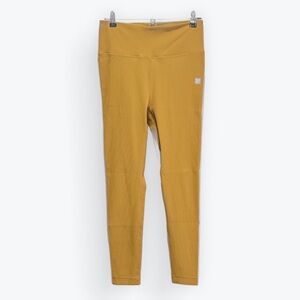 Cream Yoga Mustard Leggings